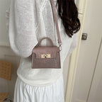 Women's mini handbag in stylish glamour style