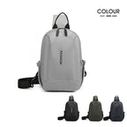 Compact Water-Resistant Sling Backpack Calm Wears