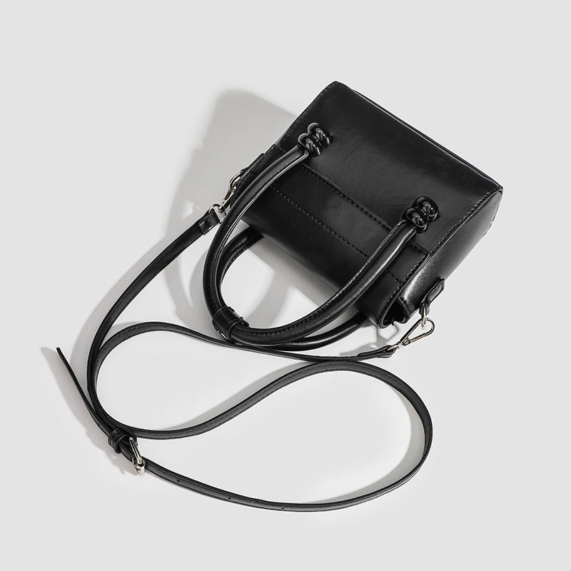 Women's mini handbag with detachable shoulder strap