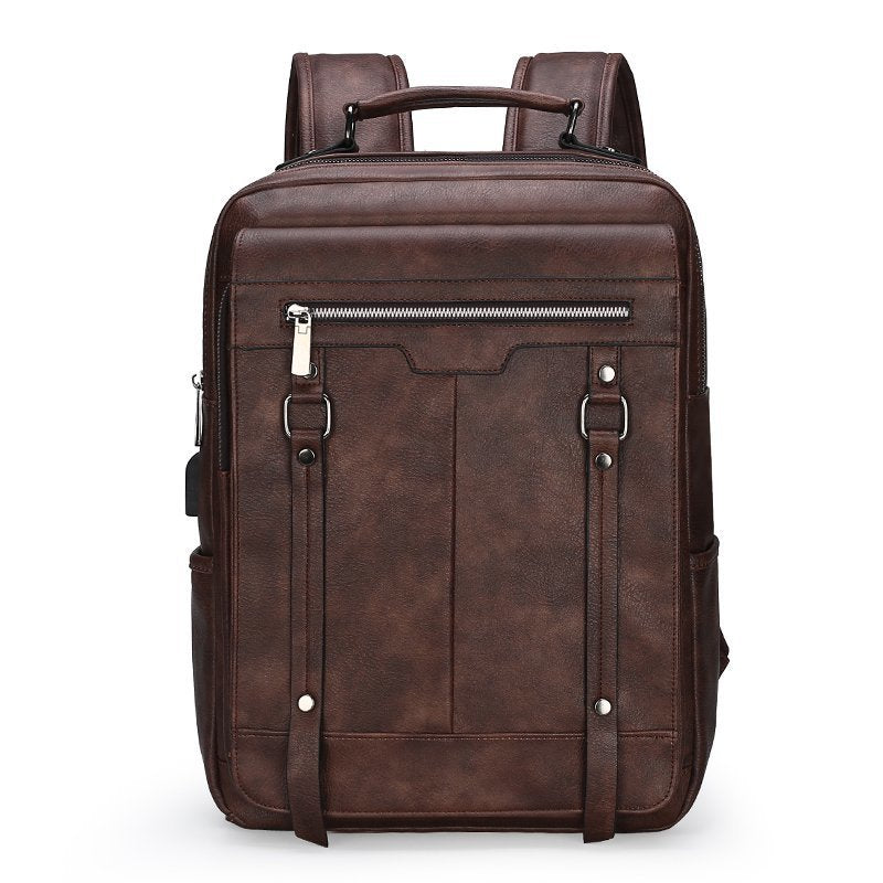 Premium Vintage Leather Backpack