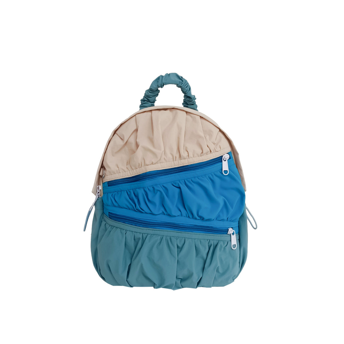 Backpack with Innovative, Versatile Compartment System and Elastic Design