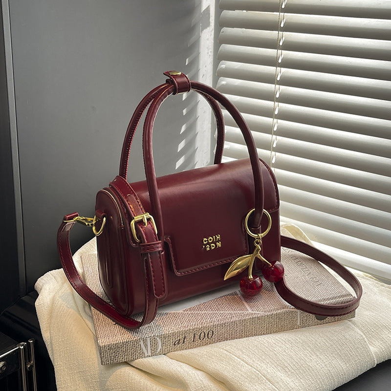 Women's mini handbag with elegant structure and charming pendant-https://detail.1688.com/offer/998600900790.html-Calm Wears-Rot-Size: without pendant-Calm Wears