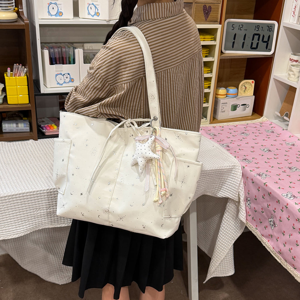 Chic Multi-Pocket Tote Bag