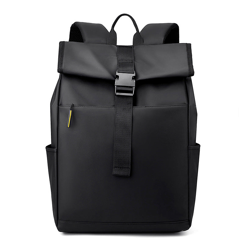 Urban Backpack with Waterproof Coating and Ergonomic Carrying Straps-https://detail.1688.com/offer/747120002077.html-Calm Wears-Black-nan-Calm Wears