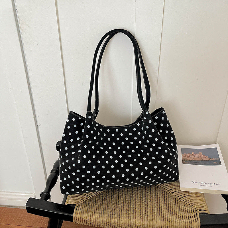 WoChic Polka Dot Shoulder Bag