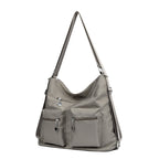 Spacious Multi-Pocket Shoulder Bag