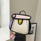 Trendy Cartoon-Style Mini Backpack