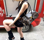 Retro Style Leather Handbag-dione couture20260420-Calm Wears-Black-Calm Wears
