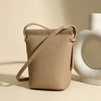 Elegant Textured Bucket Bag