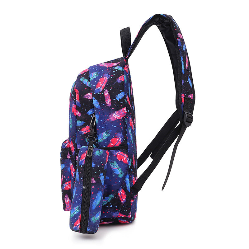 Playful backpack with matching accessories