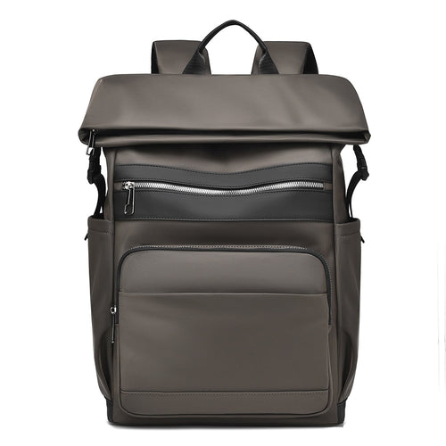 Backpack with Waterproof Material and Large Storage Space-https://detail.1688.com/offer/1047569977519.html-Calm Wears-Brown-nan-Calm Wears