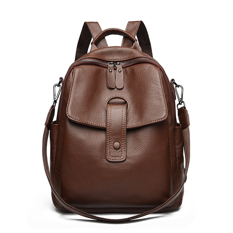 Vegan Leather Multi-Functional Backpack