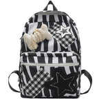 Backpack with Creative Applications and Practical Compartments