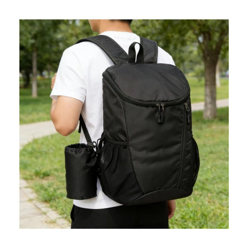 Sport Backpack with Foldable Drink Holder and Lightweight, Breathable Design