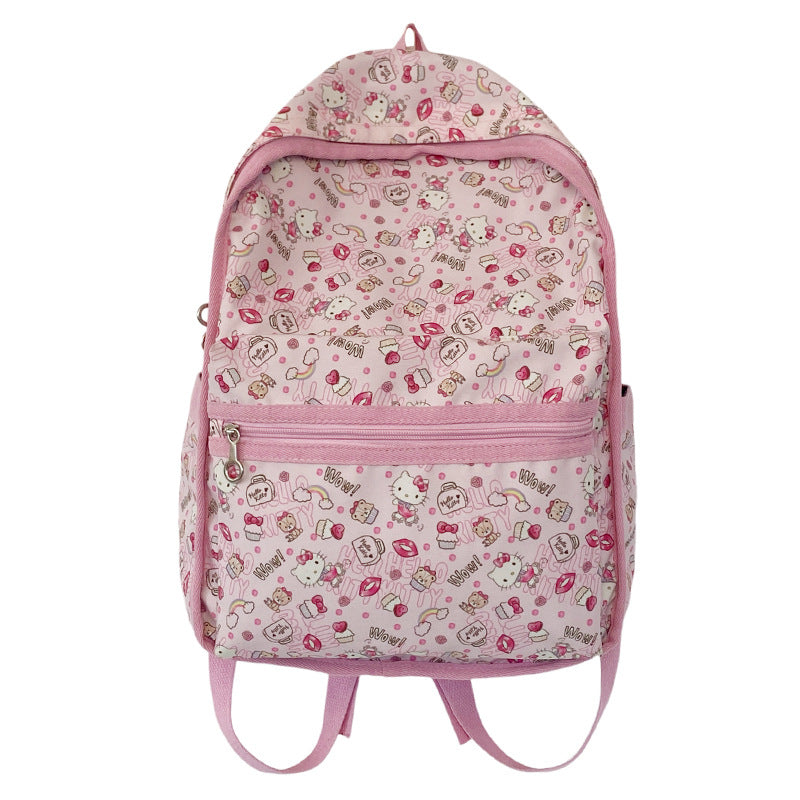 Backpack with Fun Character Design