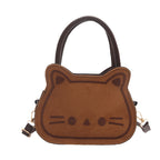 Cute Cat-Shaped Handbag