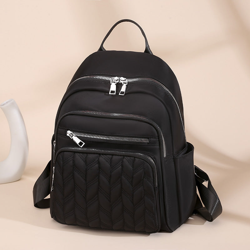 Compact Textured Backpack Calm Wears