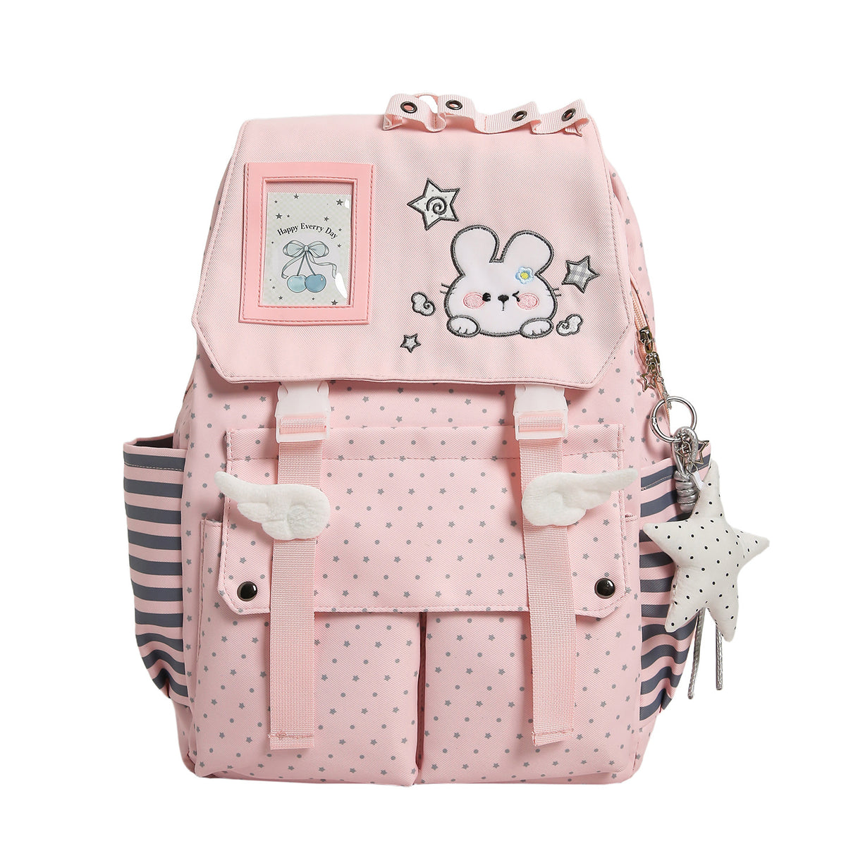 Adorable Plush Bunny-Themed School Backpack