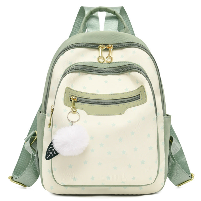 Chic Star Patterned Backpack