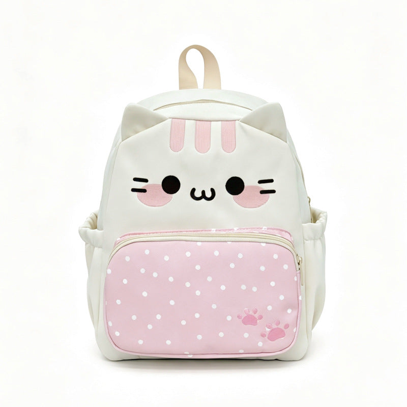 Cute Animal-Inspired School Backpack-https://detail.1688.com/offer/1052703189027.html-Calm Wears-Pink-Calm Wears