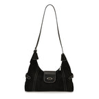 Stylish Suede Shoulder Bag