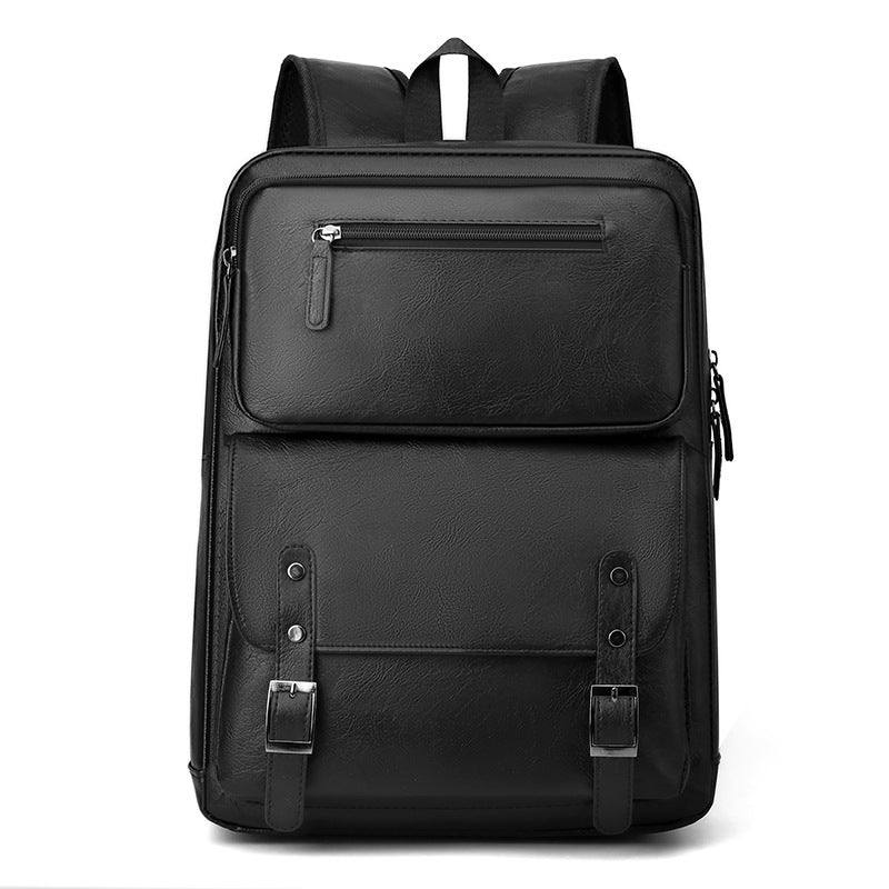 Stylish Leather Backpack Calm Wears