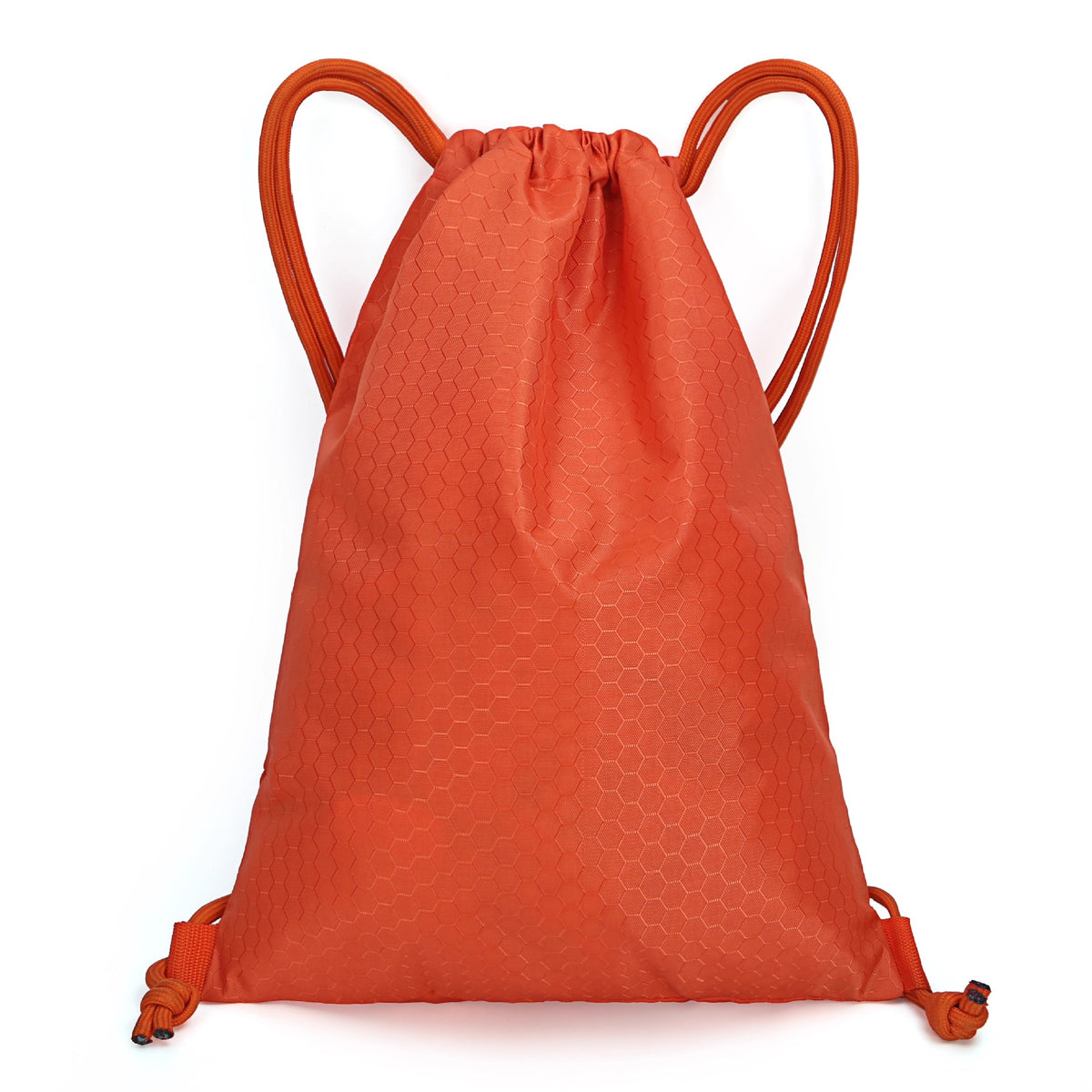 Honeycomb Texture Drawstring Backpack Calm Wears