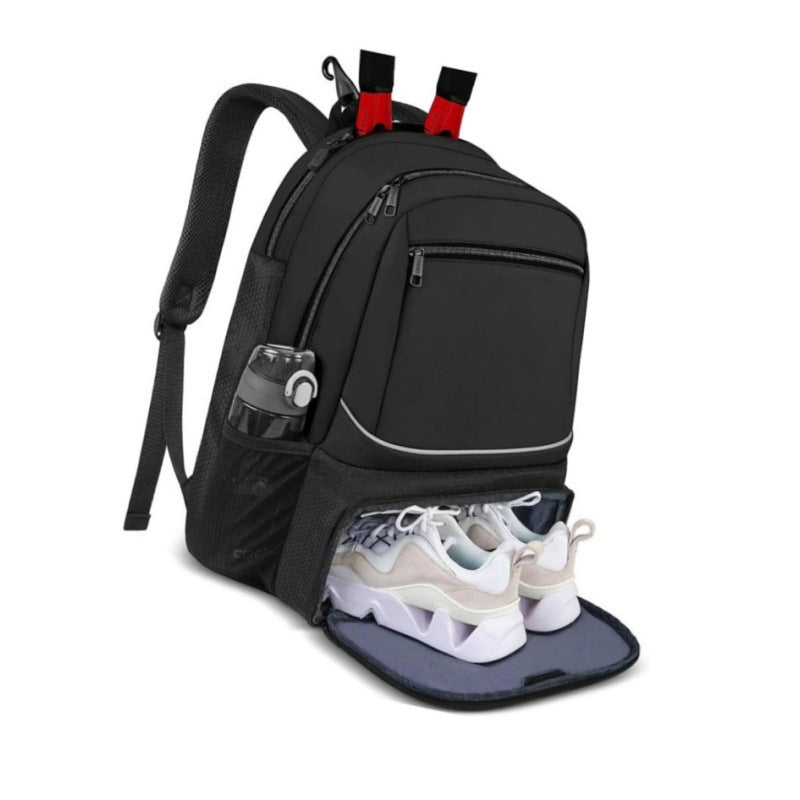 Sport backpack with separate shoe compartment