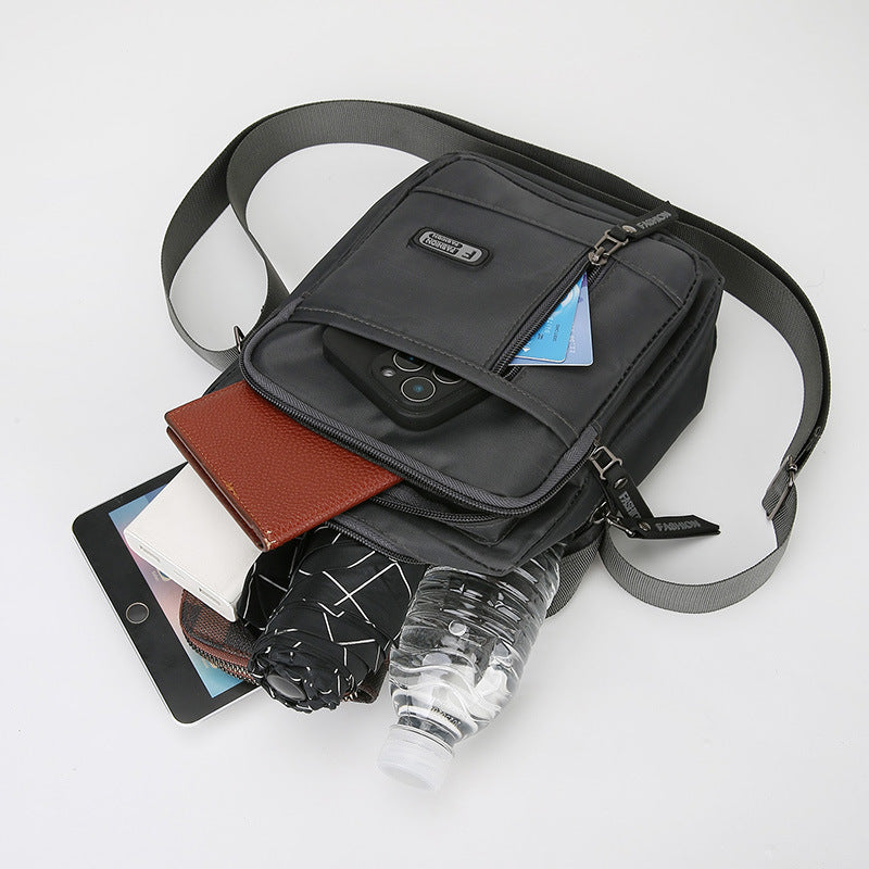 Versatile Multi-Pocket Crossbody Bag