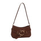 Elegant Bow Detail Crossbody Handbag