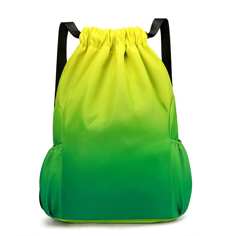 Gradient Lightweight Drawstring Backpack Calm Wears