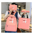 Backpack and Tote Bag Set