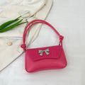 Chic Bow-Detail Handheld Clutch Bag