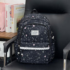 Cartoon-Themed Multi-Pocket Backpack Calm Wears