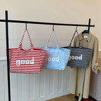 WoSpacious Canvas Beach Tote Bag