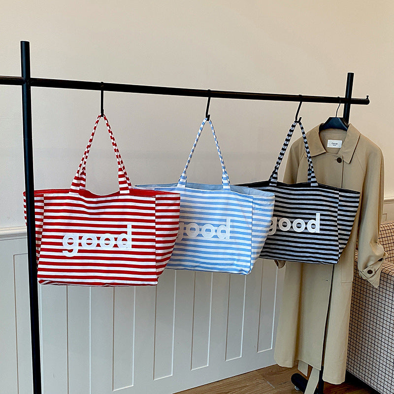 WoSpacious Canvas Beach Tote Bag