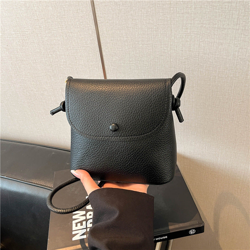 Versatile Textured Crossbody Handbag