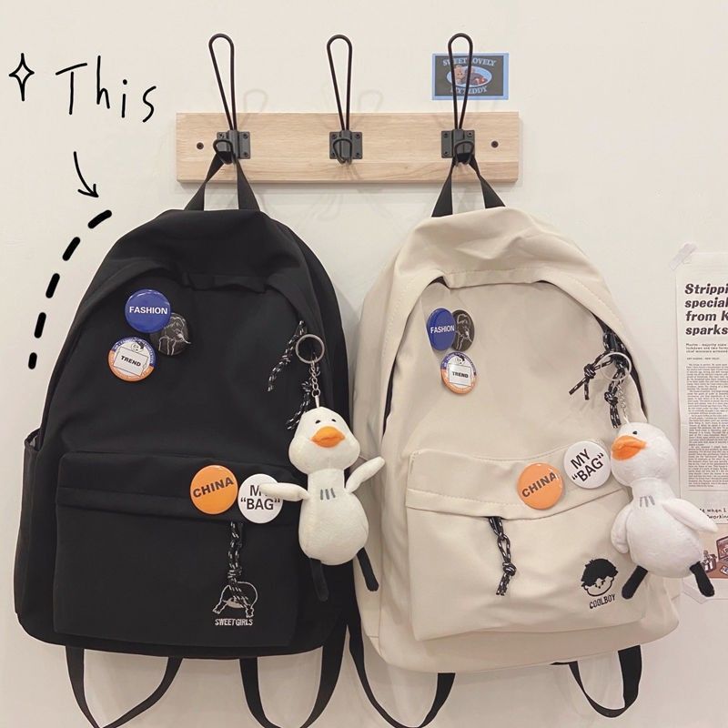 Casual Canvas Backpack