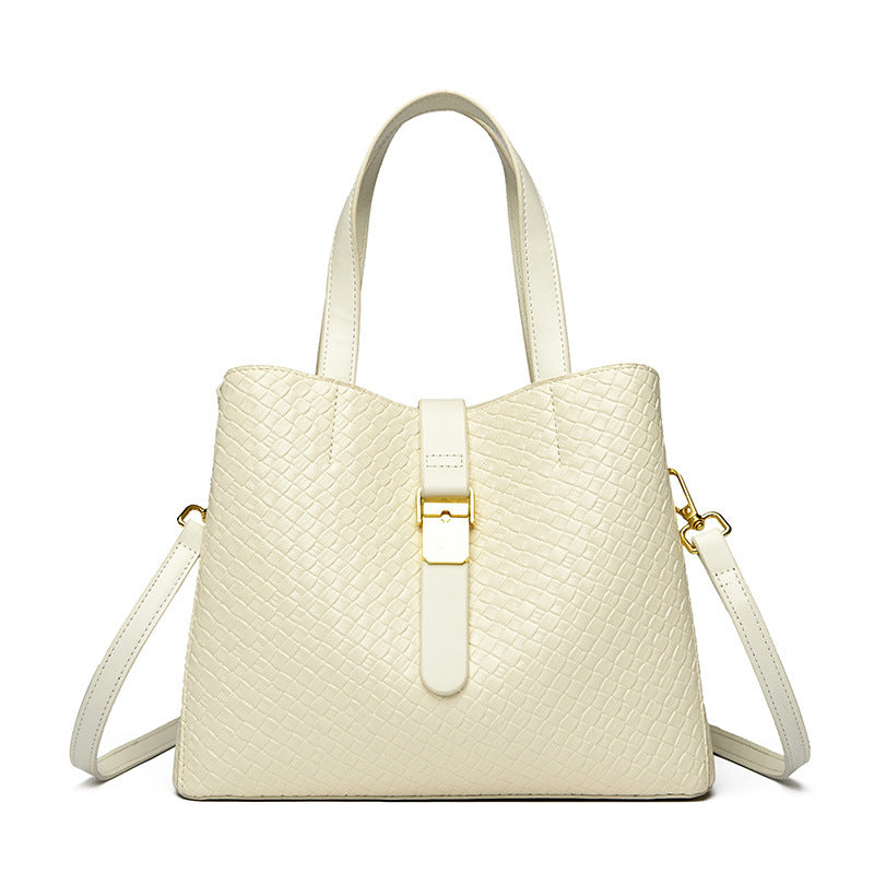 Textured Structured Handbag