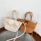 WoCharming Woven Mini Tote Bag