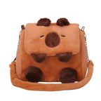 Plush Backpack In Pig Design