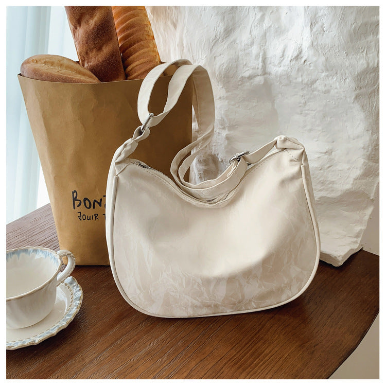 Contemporary Soft Leather Shoulder Bag