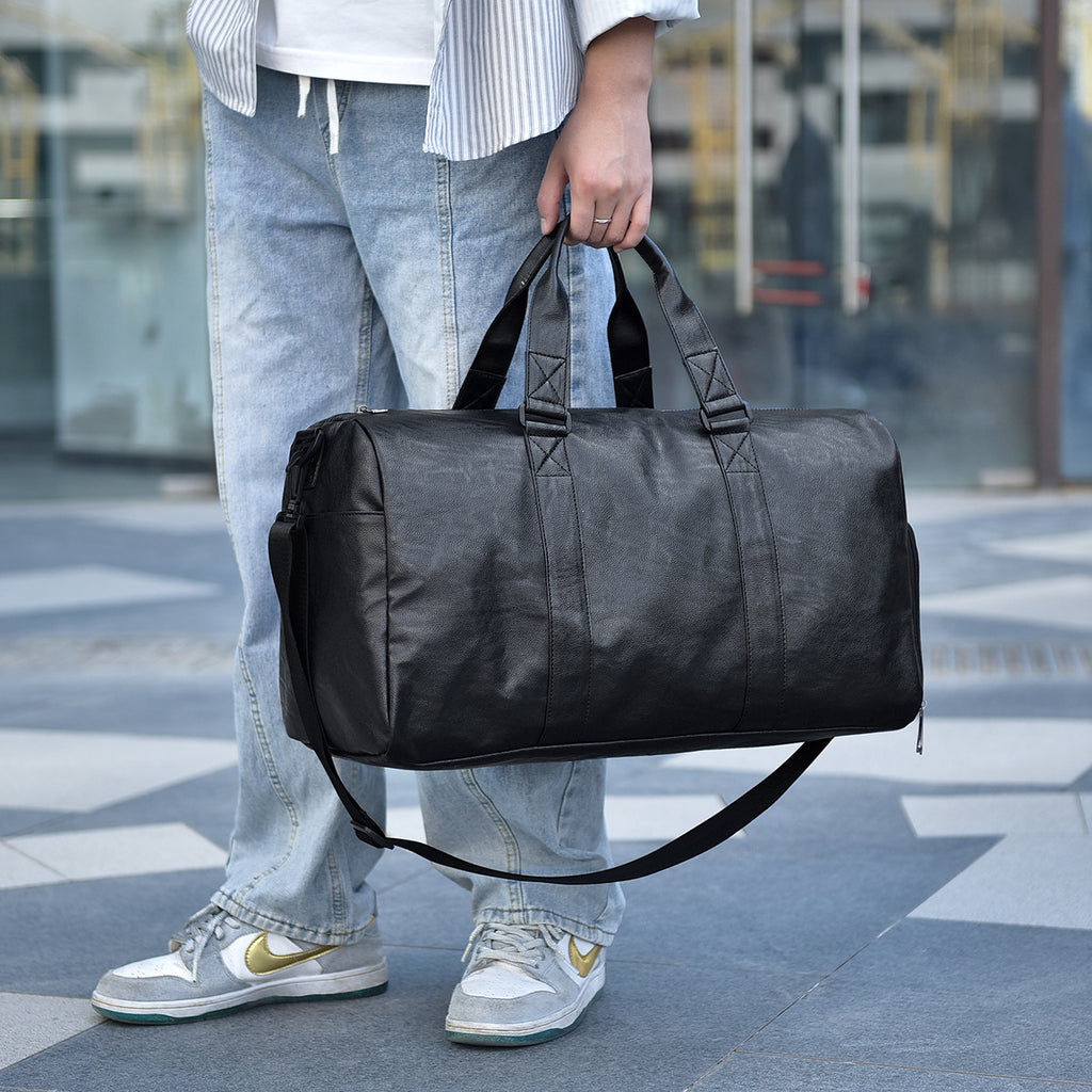 Premium Stylish Leather Duffel Bag