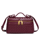 Luxury Woven Crossbody Handbag