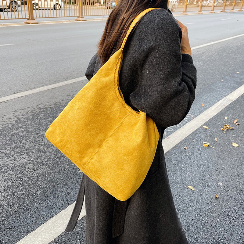 WoChic Suede Hobo Bag