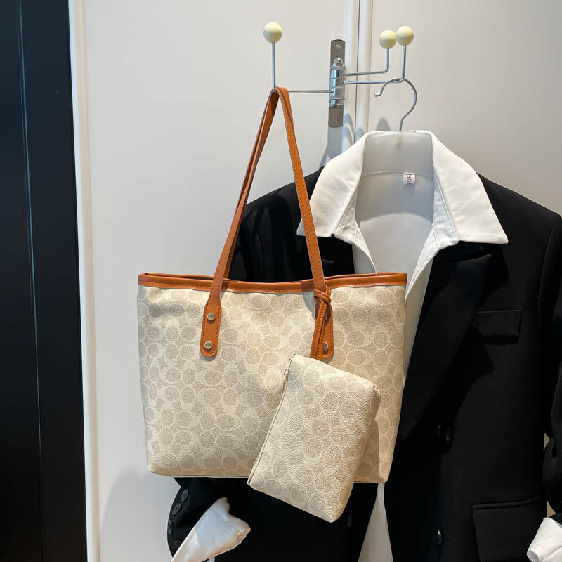 Women's tote bag with practical inner pocket and elegant design-https://detail.1688.com/offer/1039491780207.html-Calm Wears-White-nothing-Calm Wears