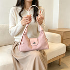 Stylish Suede Shoulder Bag