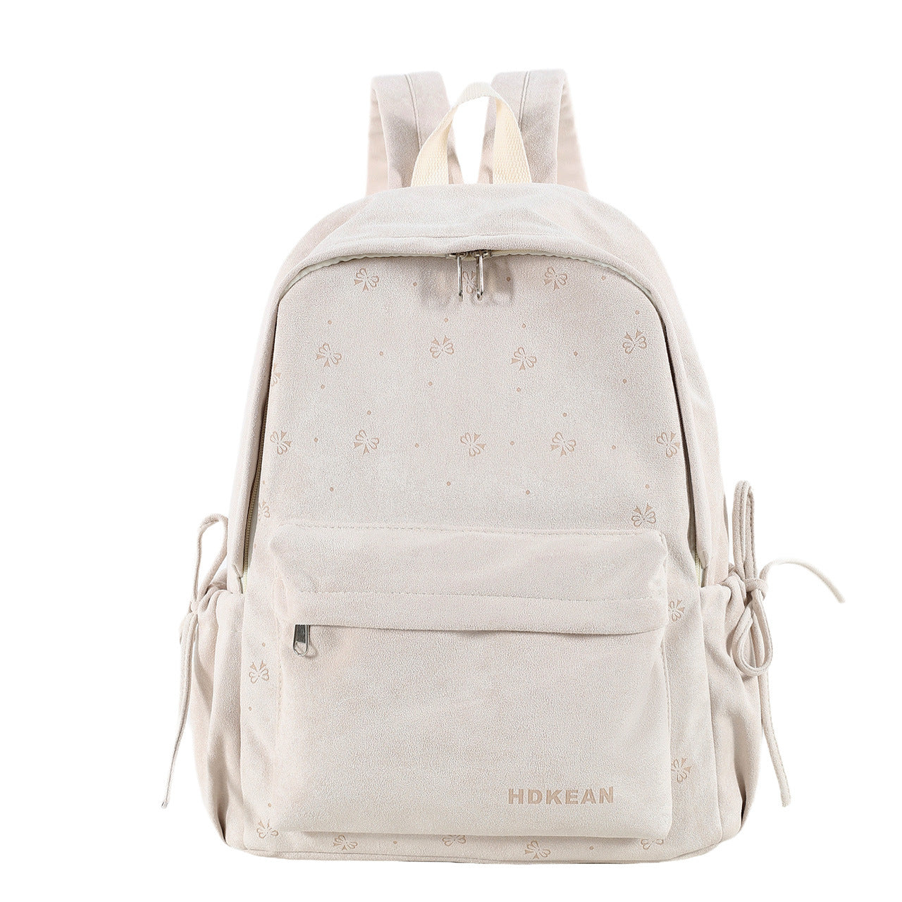 Cozy Plush School Backpack-https://detail.1688.com/offer/1036025472434.html-Calm Wears-Beige-Calm Wears