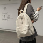 Backpack with Structured Design and Practical Front Pockets