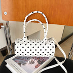 WoChic Structured Polka Dot Handbag